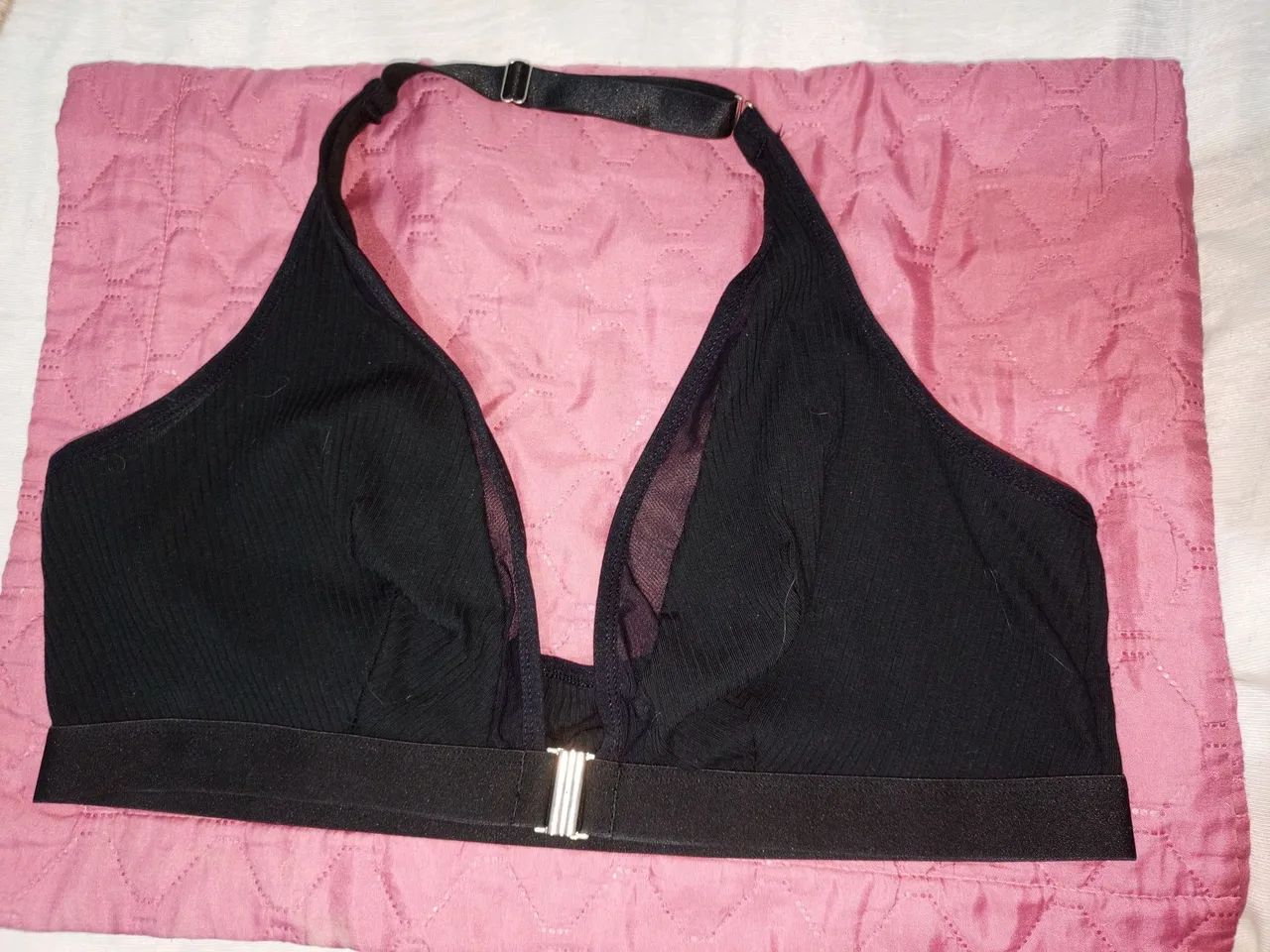 Sutiã Preto Plus Size 4XL