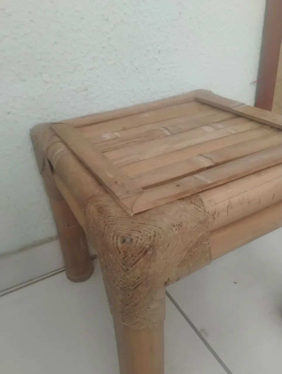 Banqueta de bambu guadua  - Foto 3