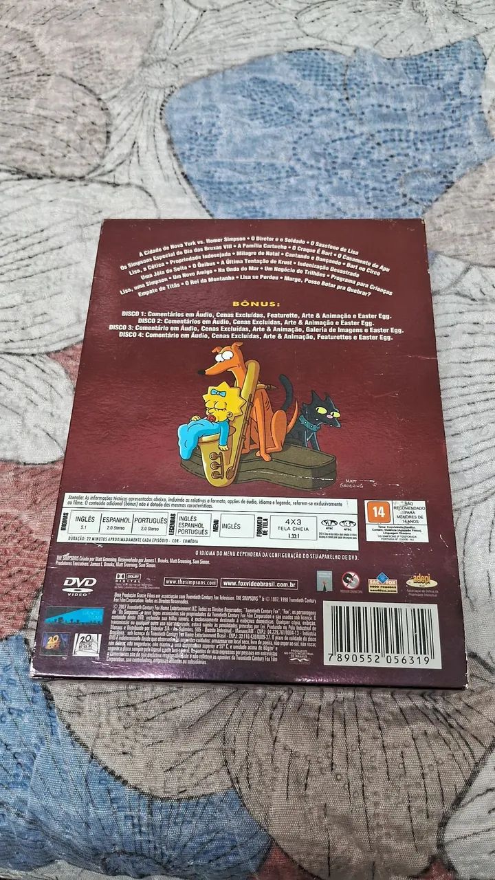 DVD 9° Temporada de Os Simpsons Completa - Foto 2