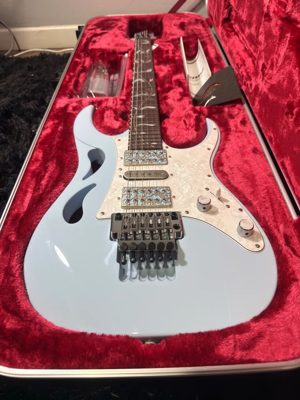 Ibanez Pia 3761 Blue Powder Nova sem uso