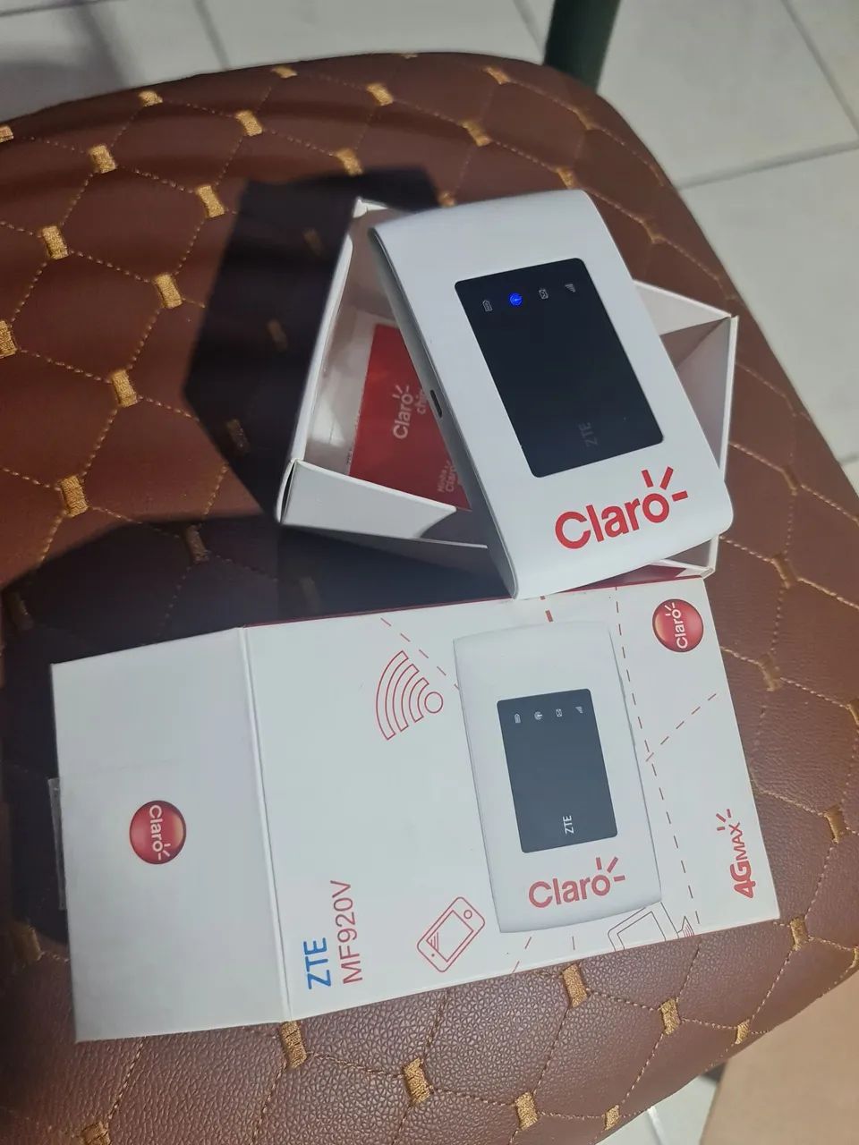 Modem Claro 4G sem fio com bateria aceito violao ler - Foto 3