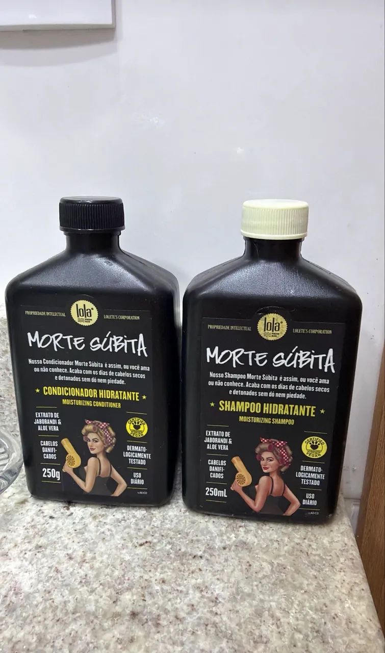 Kit Lola Morte Súbita Shampoo e Condicionador 