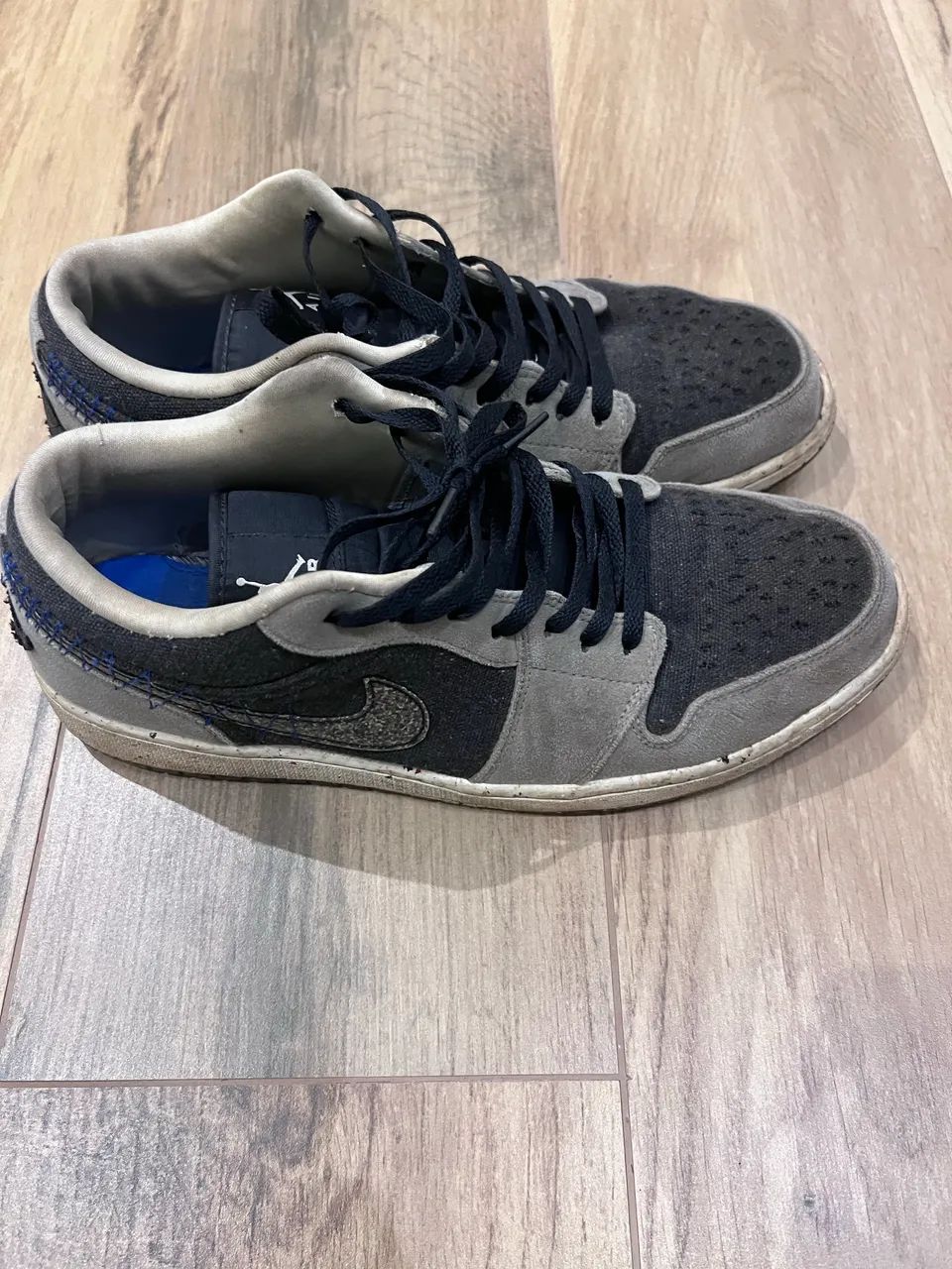 Air jordan 1 cinza  - Foto 2