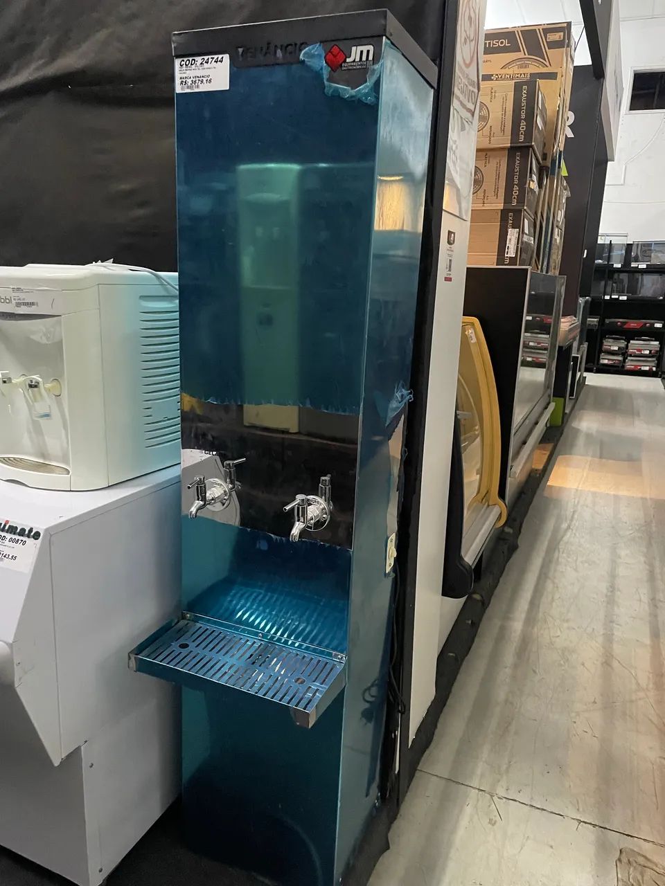 RECIP. REFRIG INOX 50L