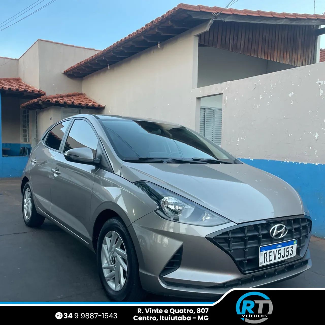 Hyundai HB20 Evolution Bluelink 1.0 Flex 12V MEC 2022 - Foto 2