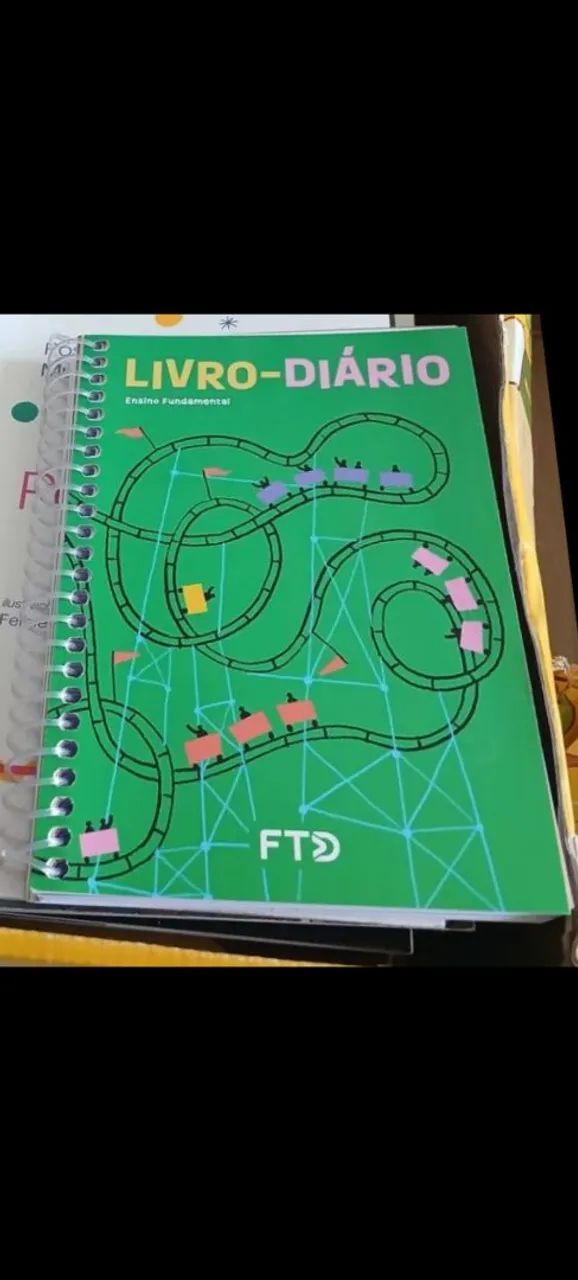 Diário escolar / agenda Coleção Trilhas FTD - NOVO | Última unidade