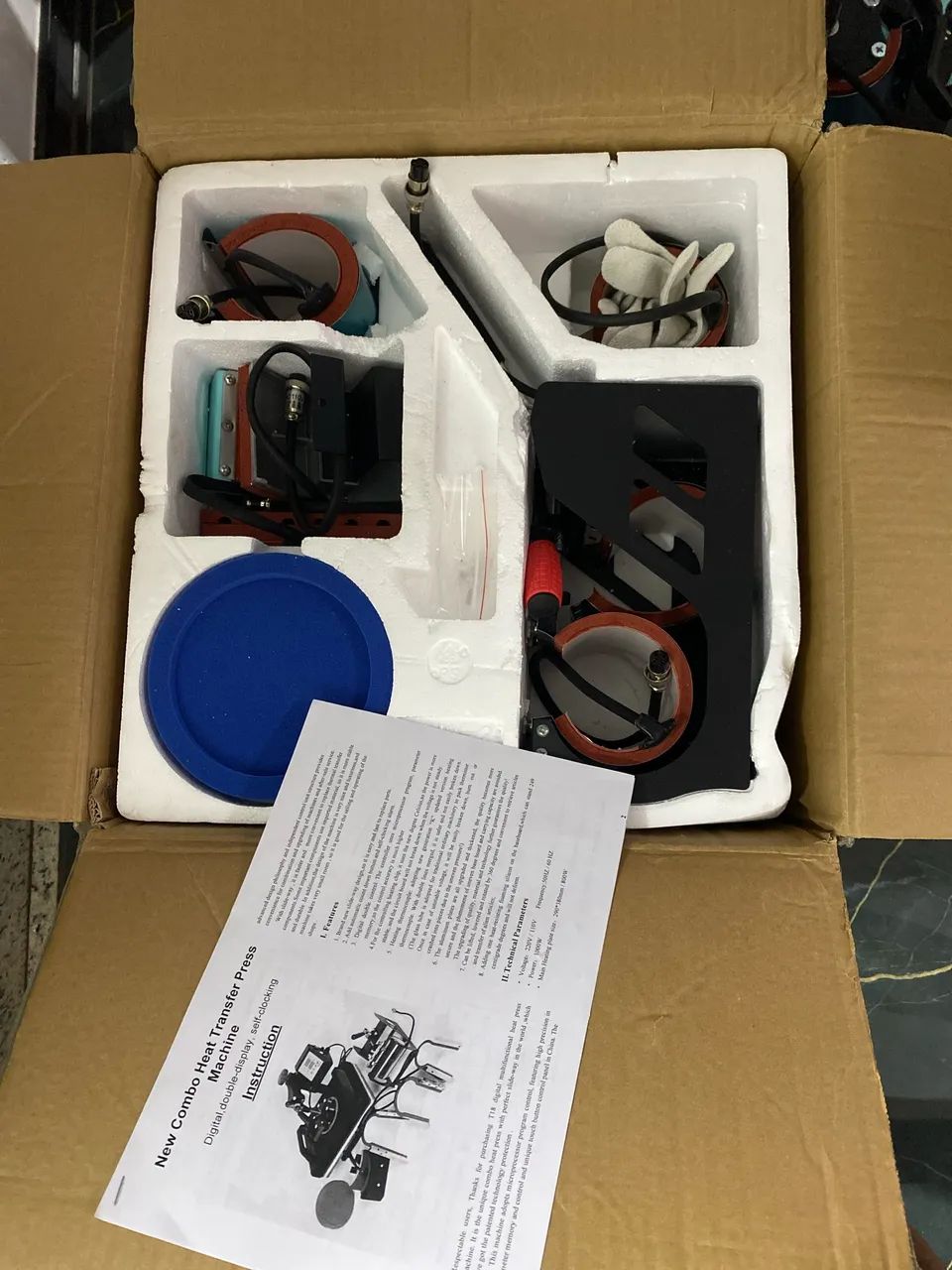 Vendo prensa térmica 10 em 1, transfer - Foto 3