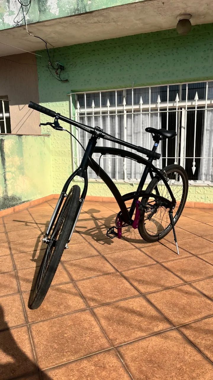 Bicicleta Preta - Cruise Beach Caiçara - Aro 26 - Foto 3