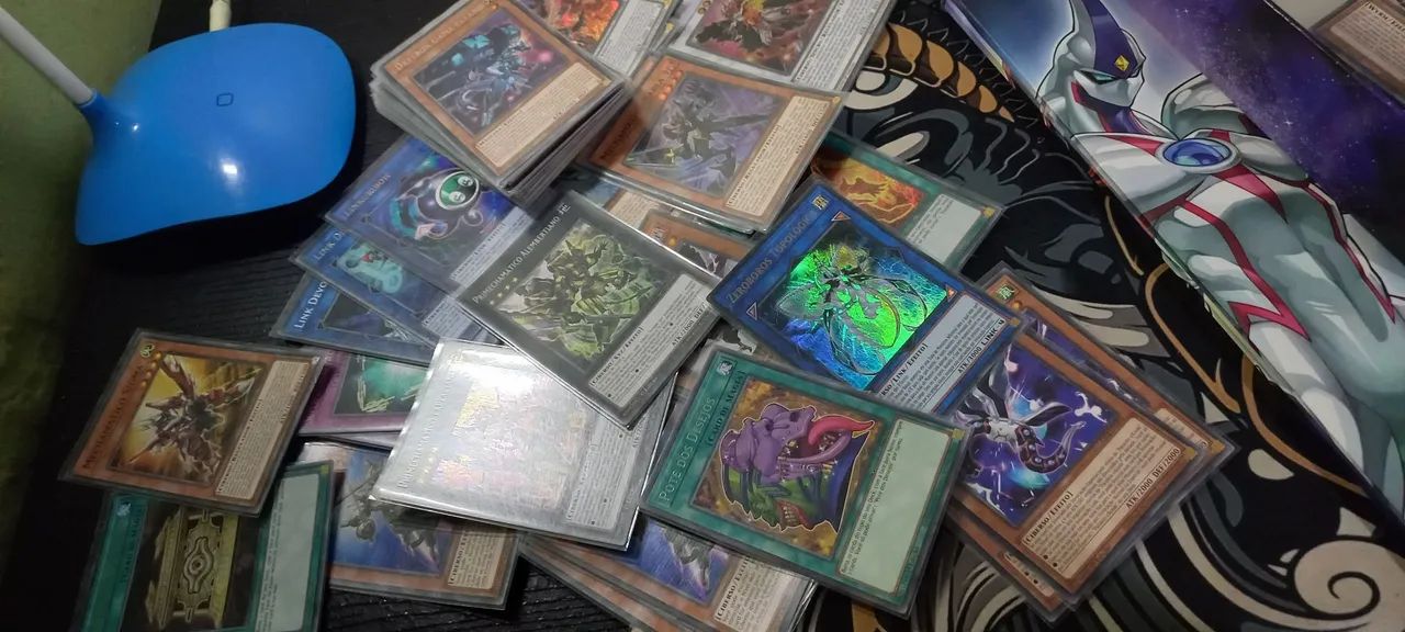 Lote Yu-Gi-Oh! Core Mathmech Cyberse + Caixa e Tabuleiro Oficial O Poder do Duelo - Foto 4