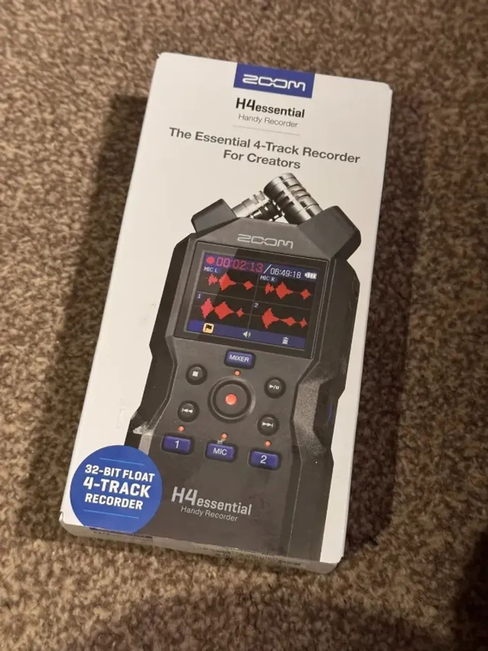 Gravador Zoom H4 essential 32bits - Microfones e Gravadores