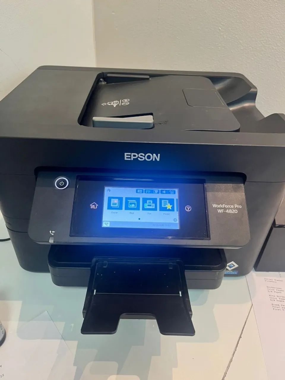 Impressora Epson WF-4820 Com Bulk Seminova