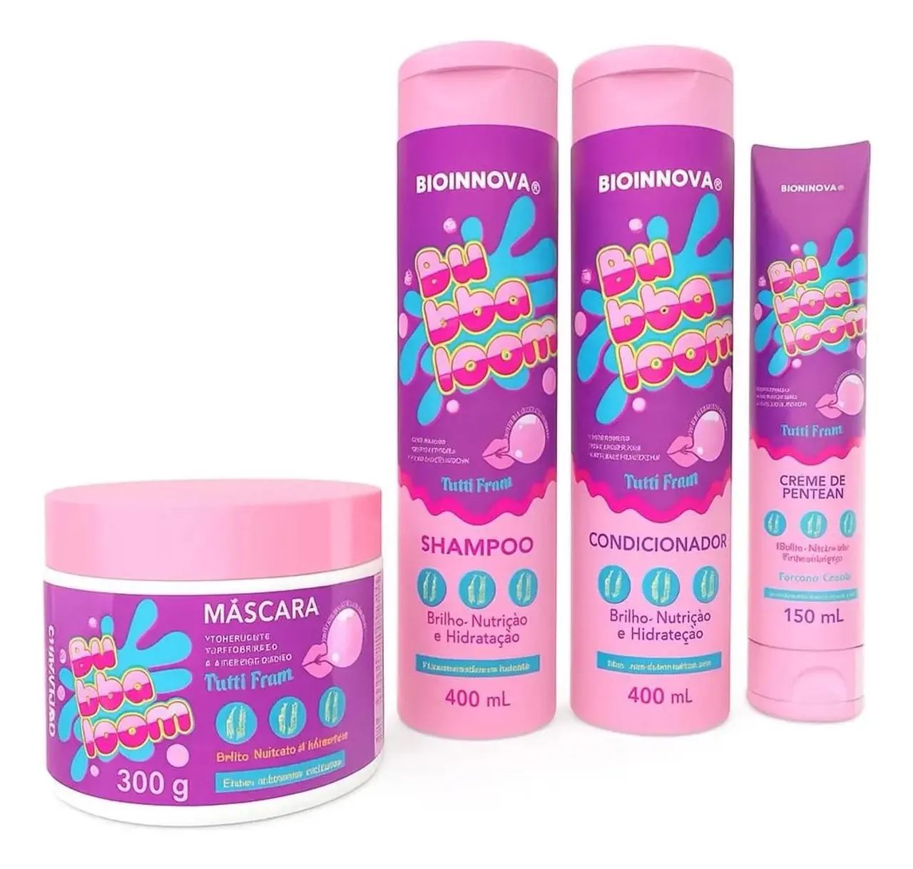Kit Capilar Bubbaloom Tutti-frutti