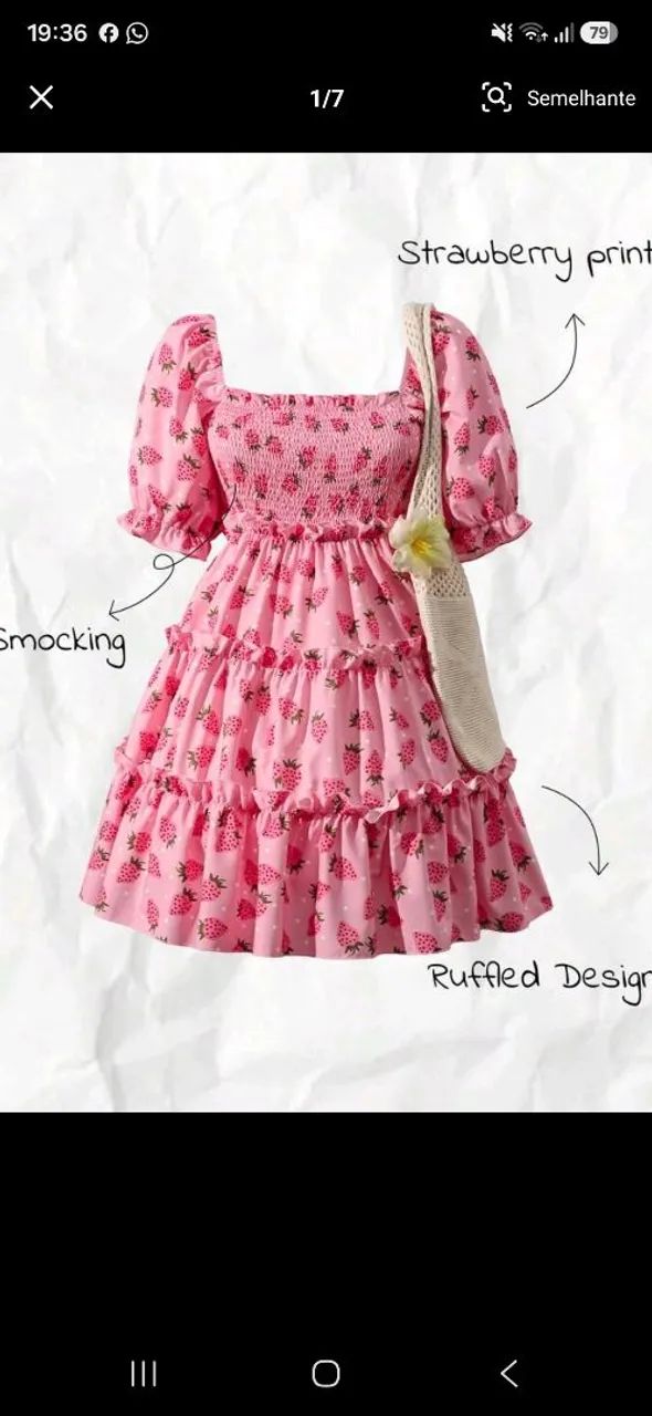 Vestido shein