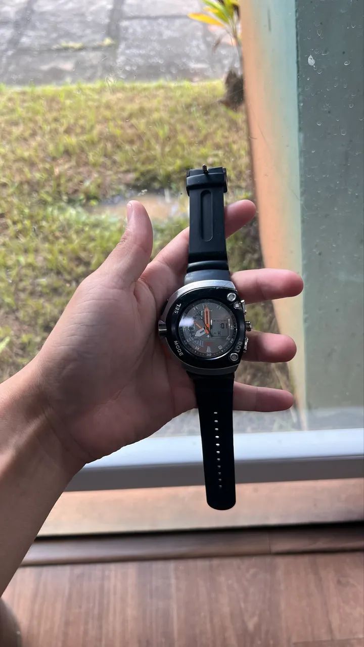 Relógio Citzen Meia lua Preto  - Foto 4