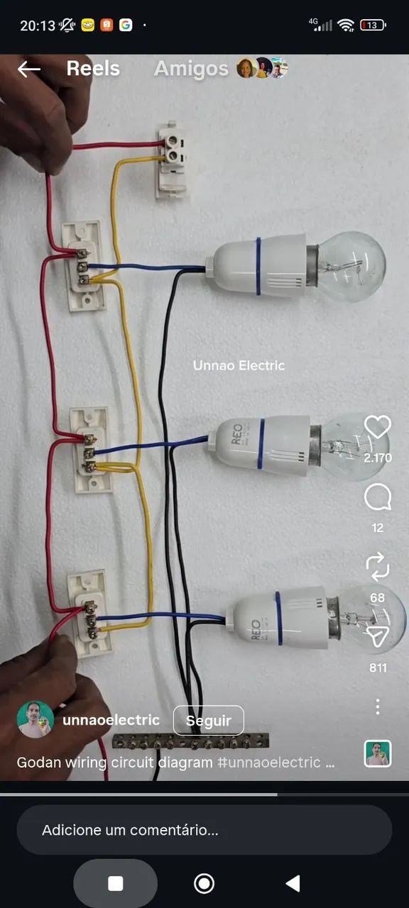 Eletricista instalação e manutenção 