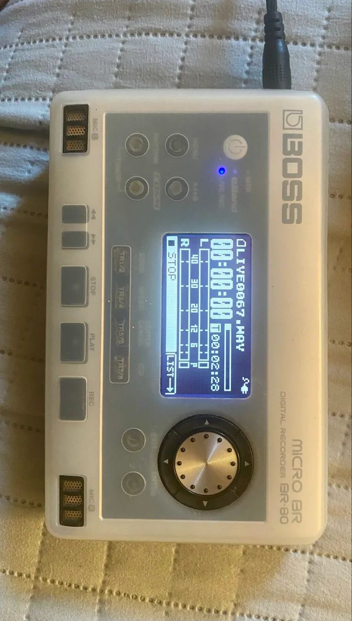 BOSS BR-80 【おまけつき！】 Boss BR-80 Micro BR Impecável c/ Case Boss Original - Instrumentos