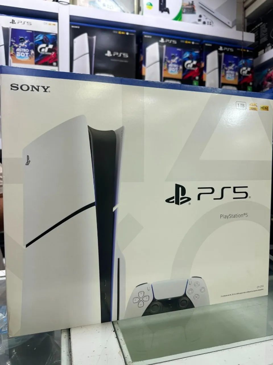 PS5 SLIM COM LEITOR NOVO
