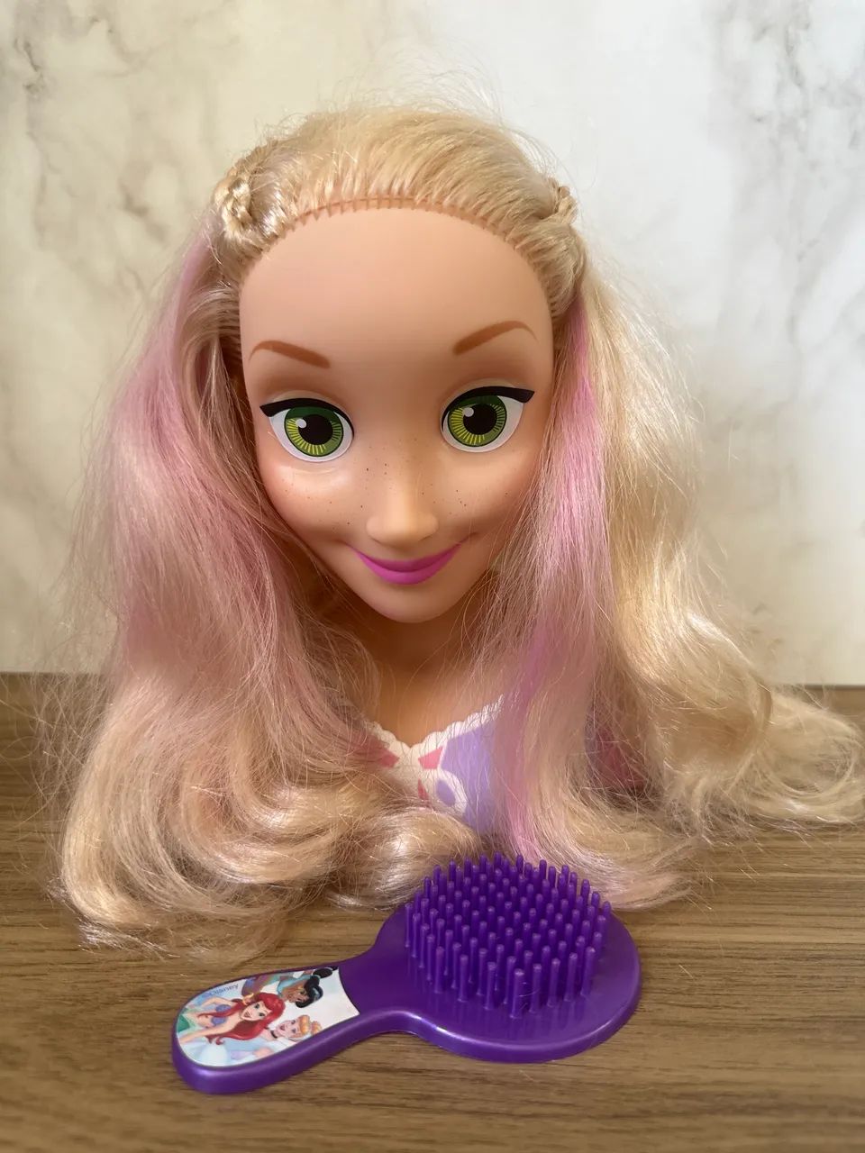 Boneca Rapunzel Busto