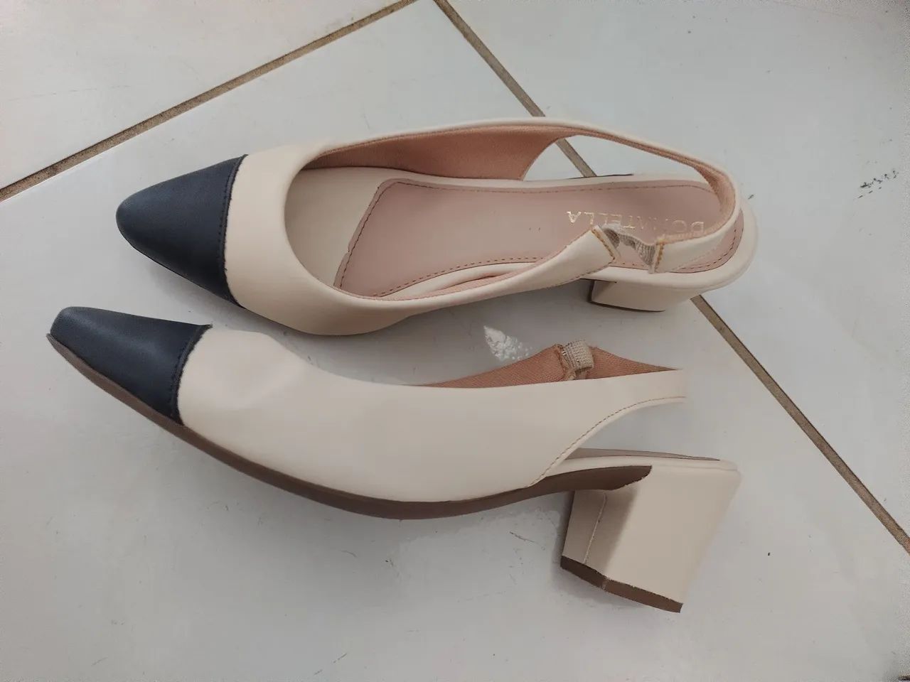 Sapato slinback feminino 