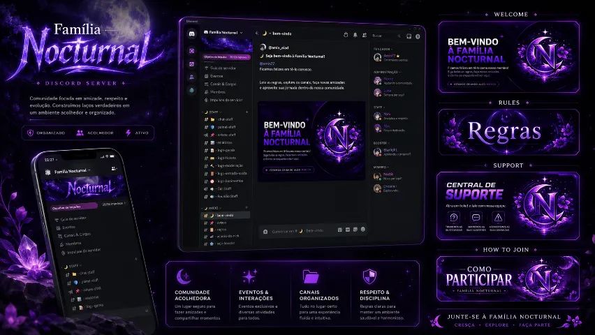 Designer Gráfico e Criador de Servidores Discord - Foto 4