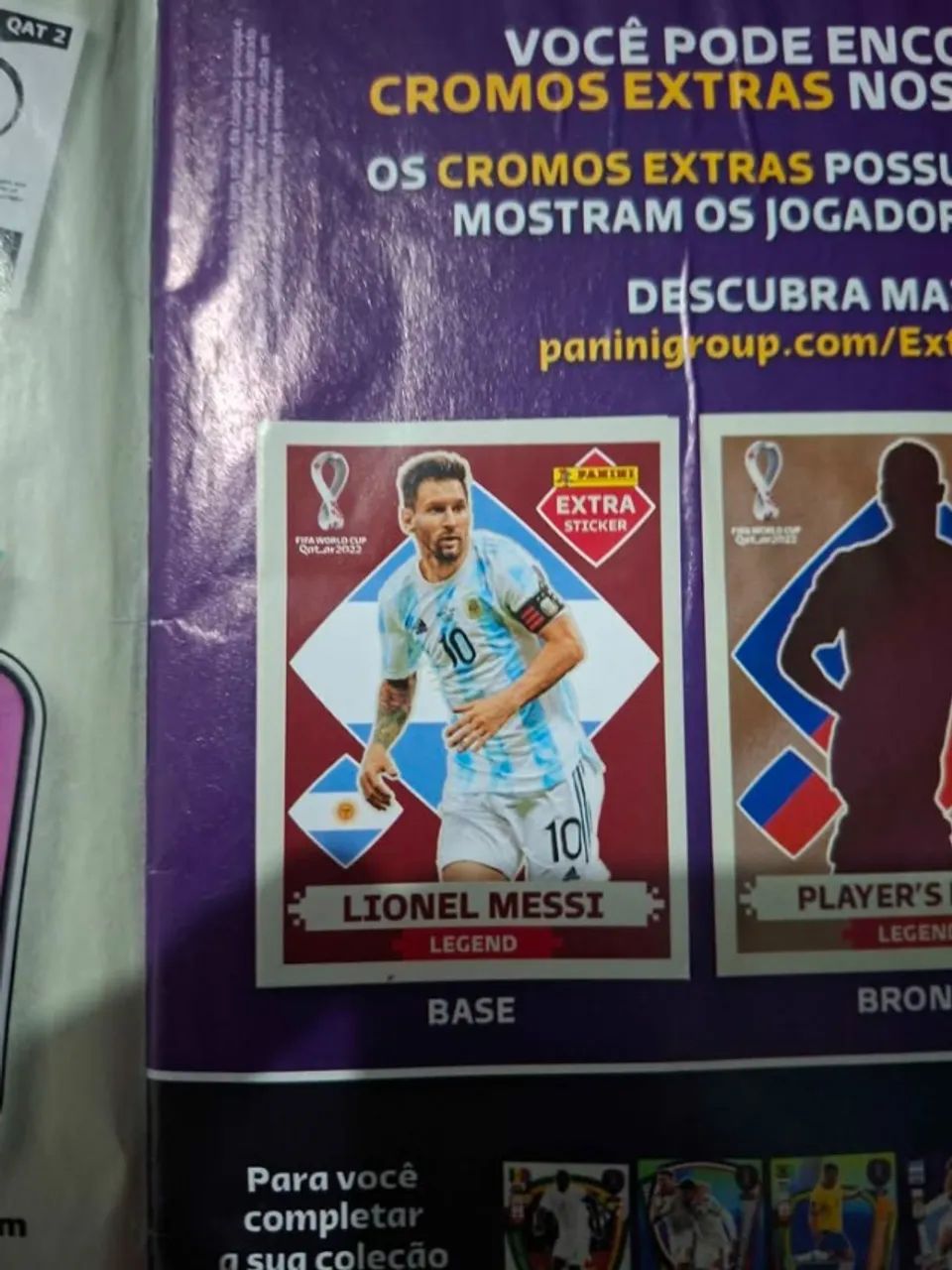 FIGURINHAS LEGENDS da COPA DE 2022!! - Foto 3