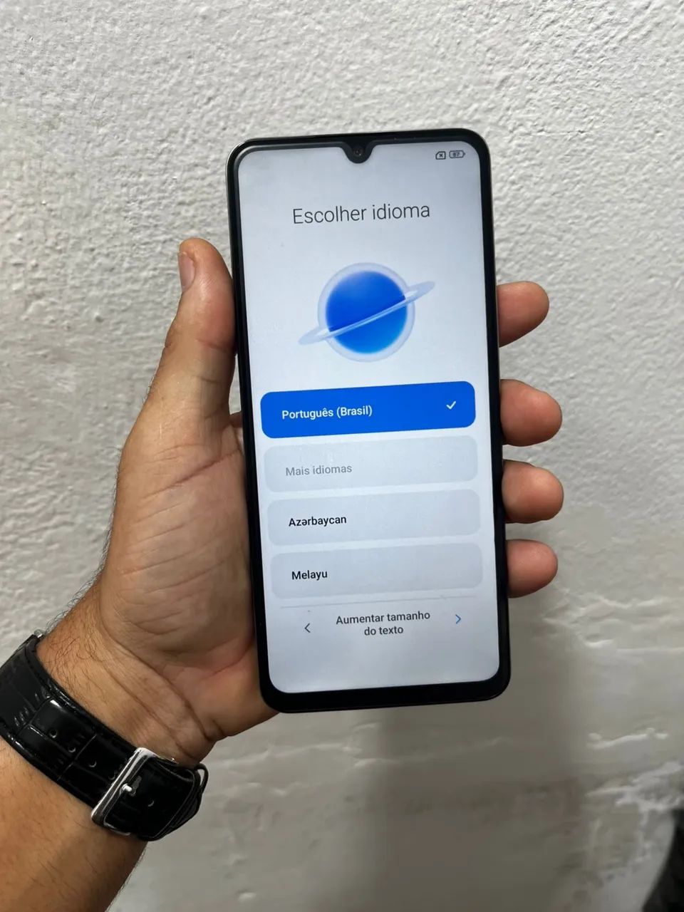 Poco C75 256gb 8ram na caixa  - Foto 2