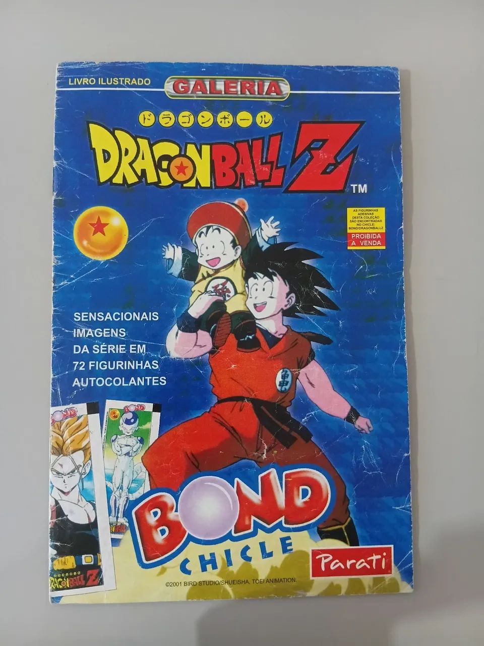 Três Álbuns Dragon Ball Z e GT - Hobbies e coleções - Vila Lutécia