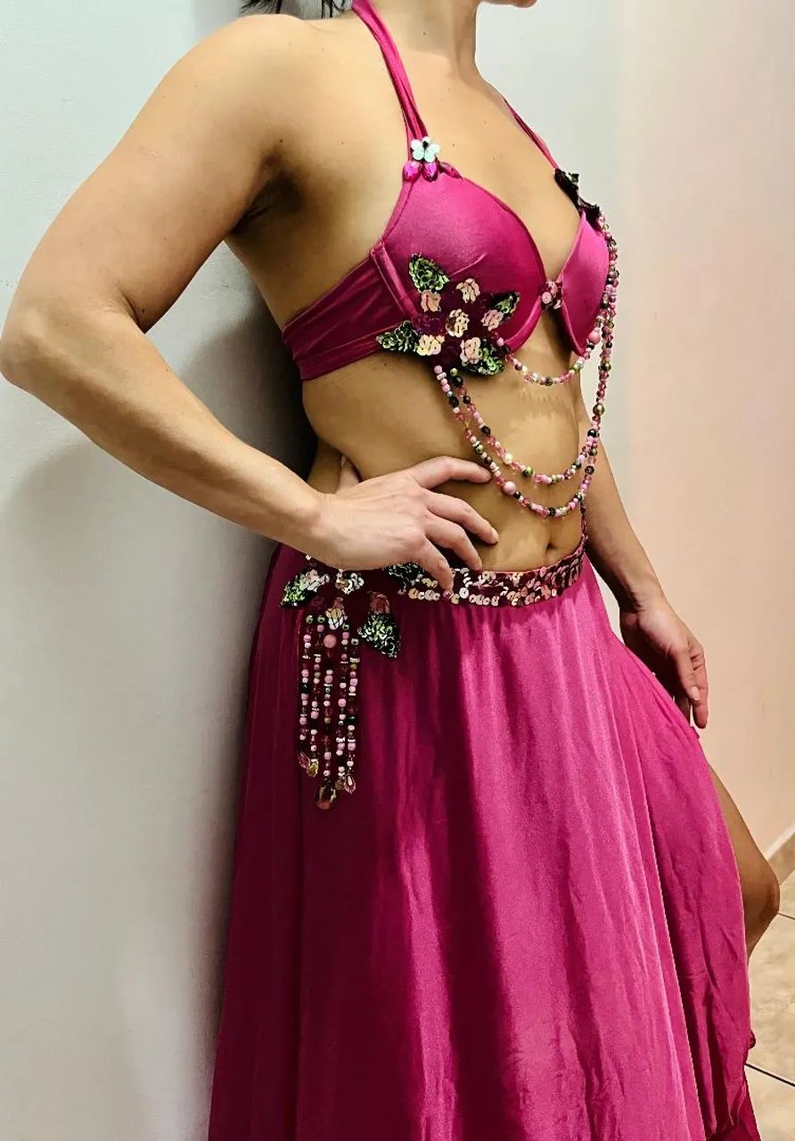 Top e saia de dança do ventre - Foto 2