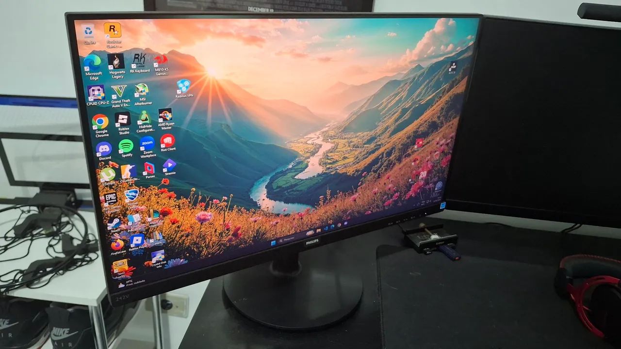 Monitor Philips 24 polegadas 75hz IPS - Foto 2