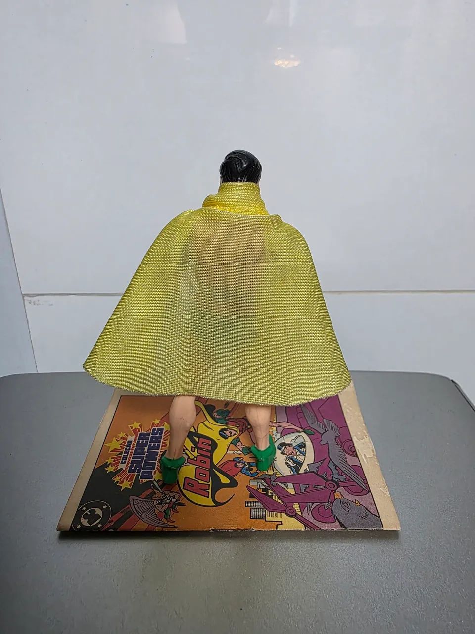 Boneco Robin Super Powers Completo + comic anos 80 - Foto 4