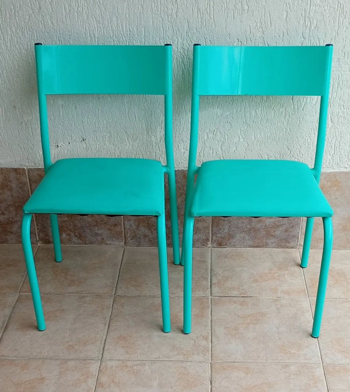 Conjunto de 4 Cadeiras Azul Thifany  - Foto 2
