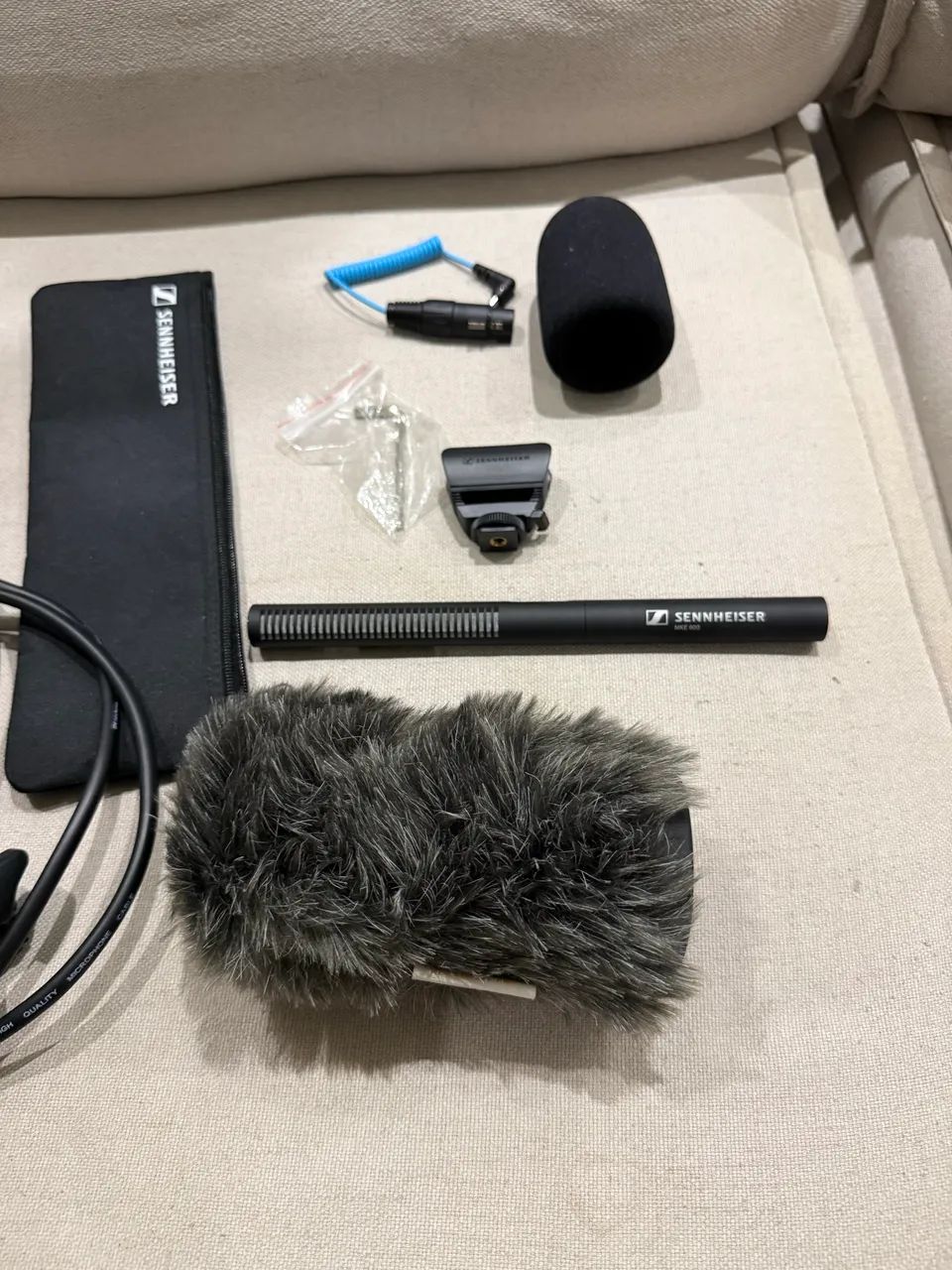 Microfone Sennheiser MKE 600 + KA600 | Cinema Standard