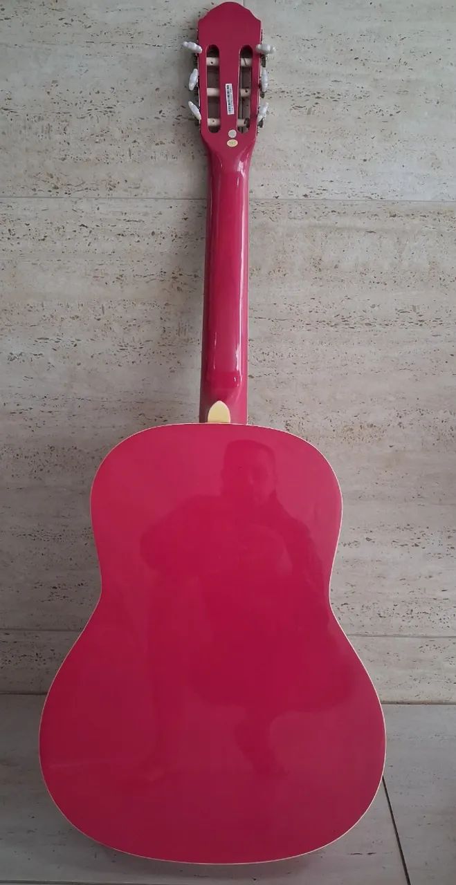 Violão rosa Memphis - Foto 4