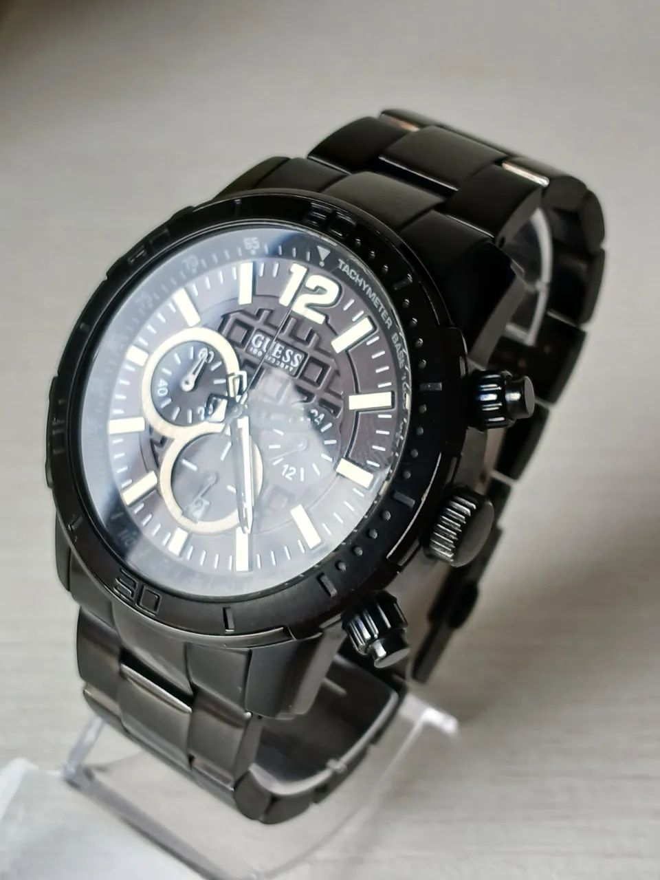 Relógio Guess Total Black - Foto 3