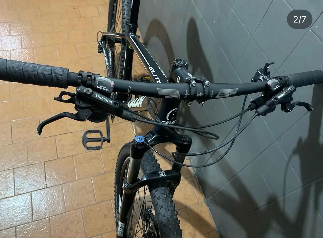 Vendo bicicleta MTB Caloi Elite - Foto 2