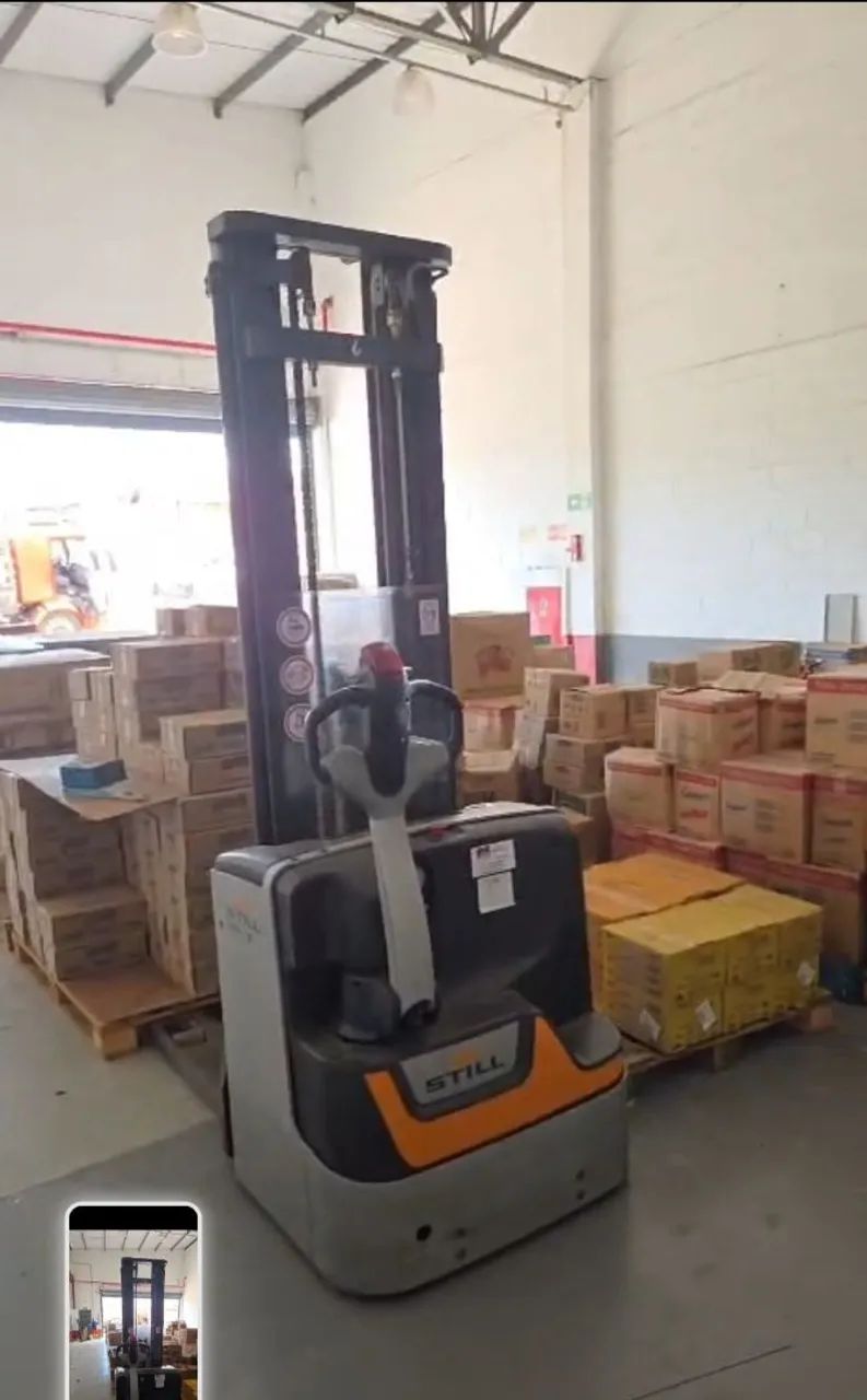 Empilhadeira Still Patolada 2023 EGV16 1.6ton - Foto 2