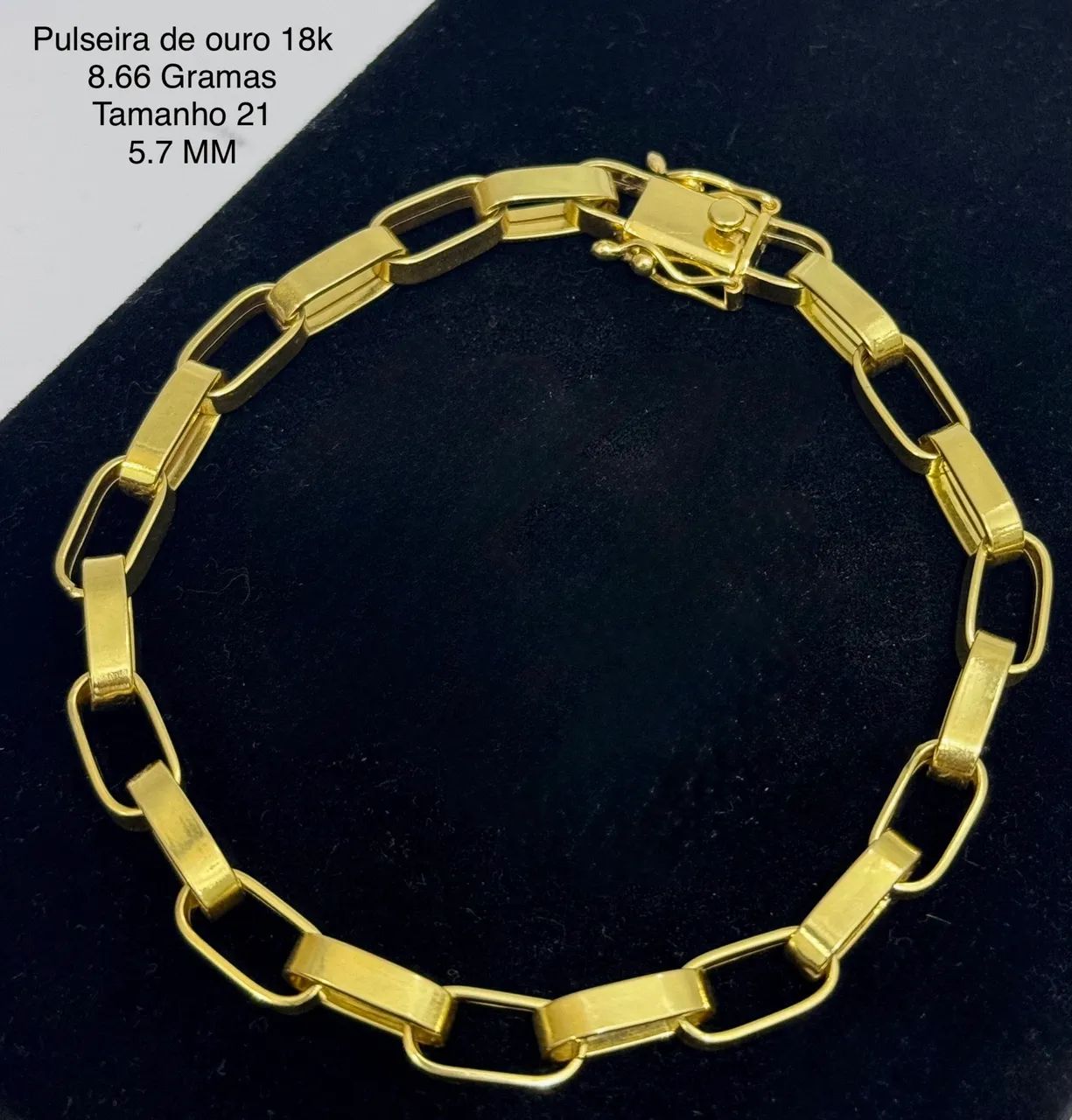 Pulseiras de ouro 18k  R$550 a Grama - Foto 4