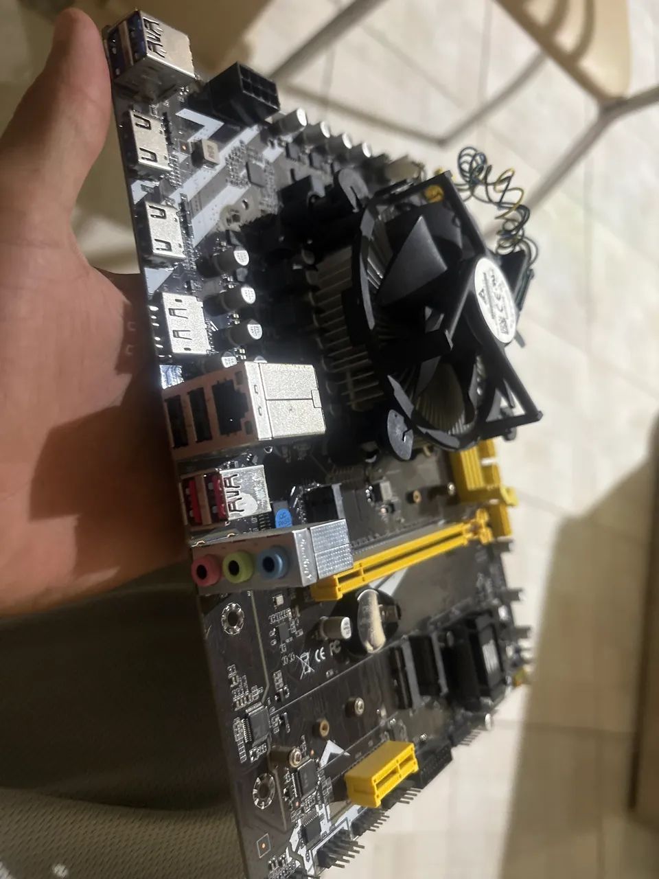 Kit processador e placa mãe i3 12 Th  - Foto 2