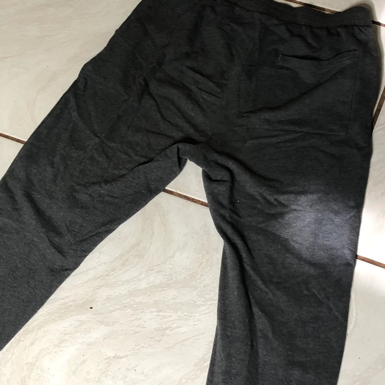 Calça Moletom Cinza M - Pool - Foto 4