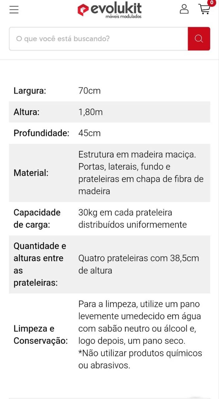 Armário Evolukit 744-4  - Foto 4