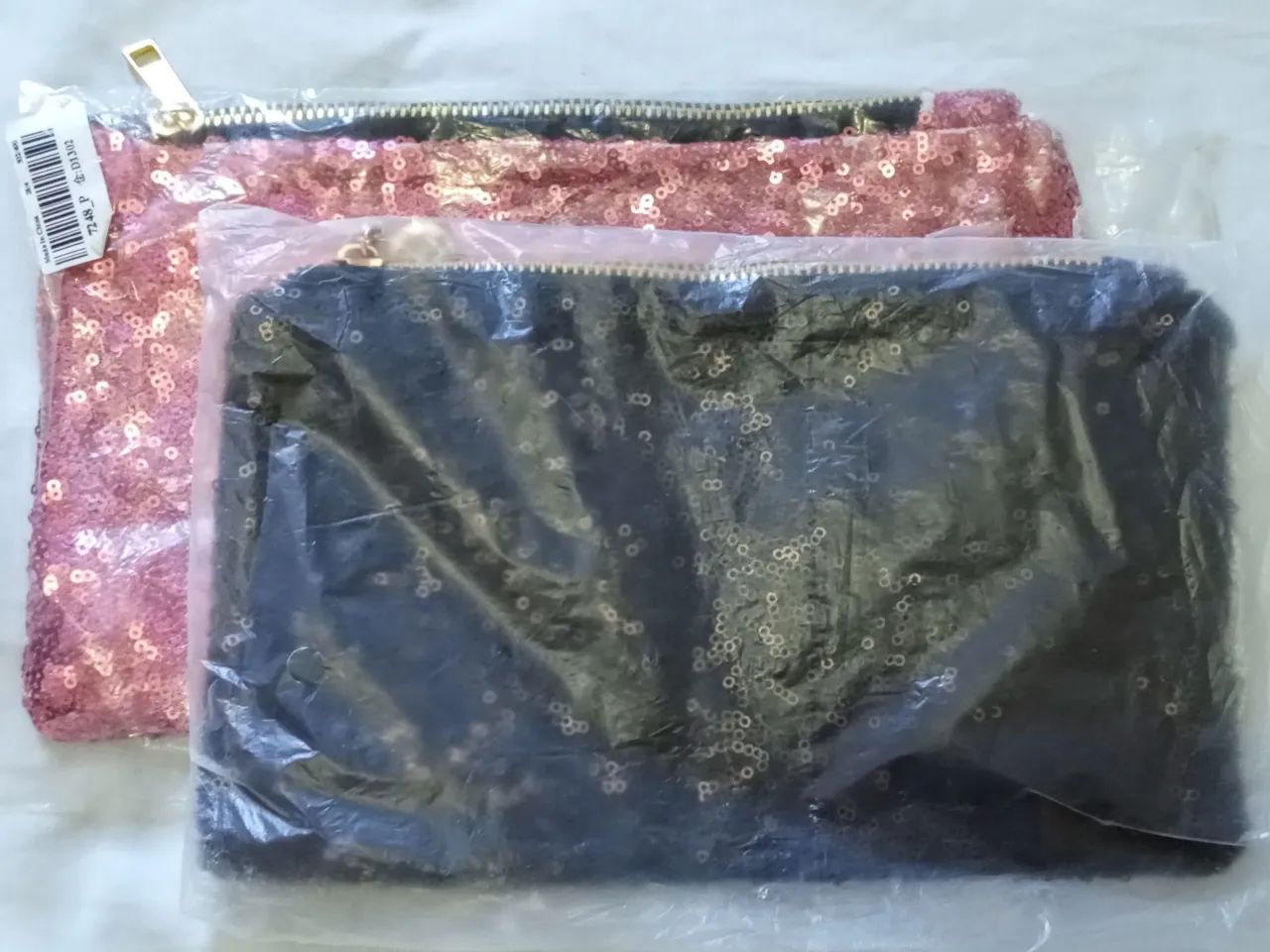 Kit 2 nécessaire com Lantejoulas  - Foto 5