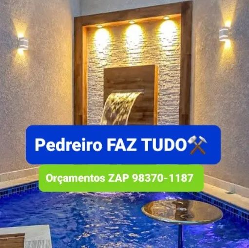 Pedreiro FAZ TUDO Qualidade e Rapidez 