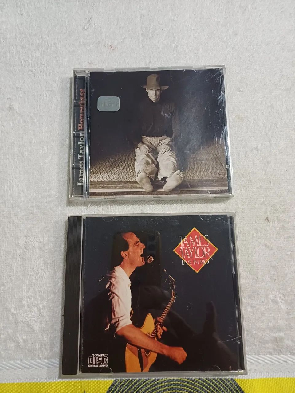 03 CDS originais do cantor James Taylor