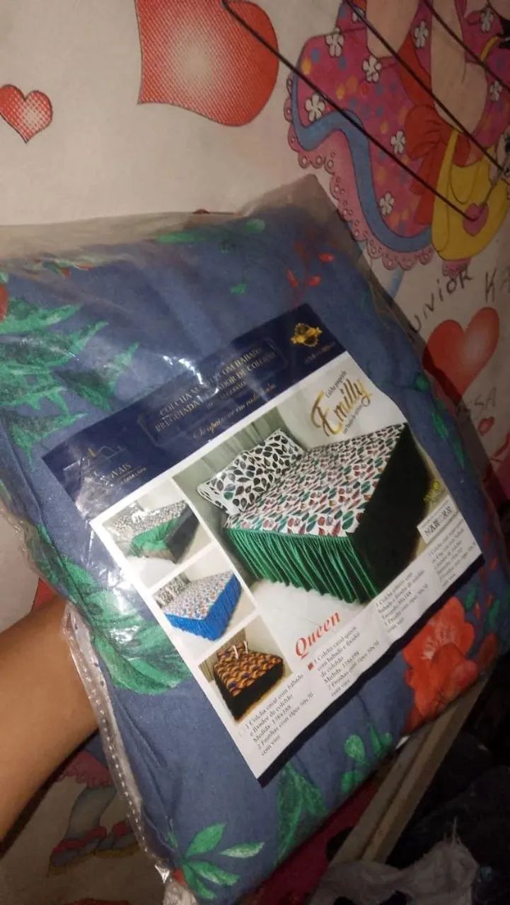 Cobre leito e colcha de cama  - Foto 3