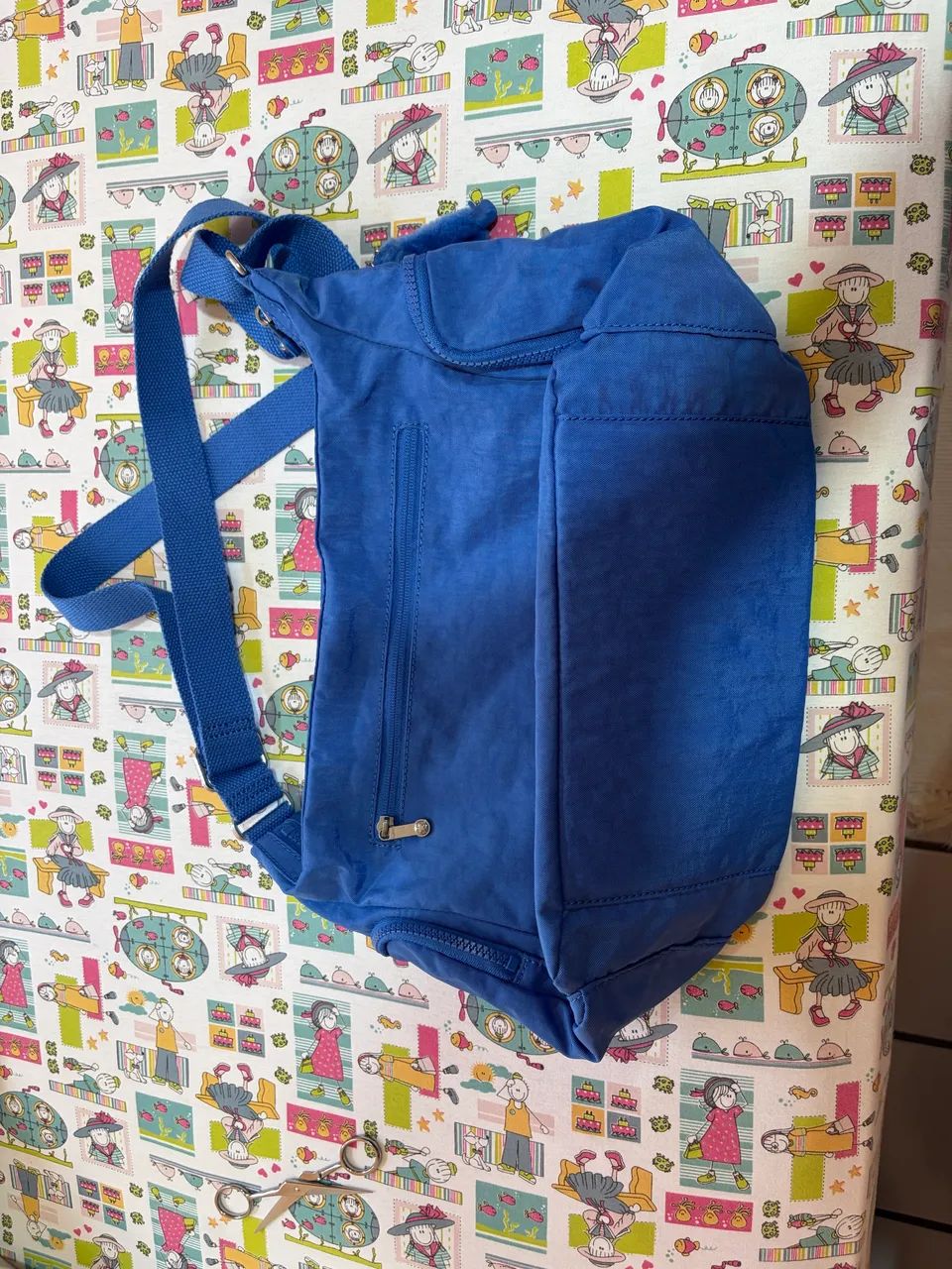 Bolsa Kipling Gabb S azul - Foto 3