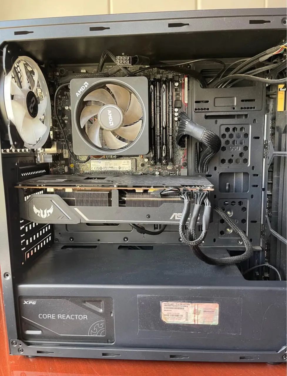 CPU usada, ótimo funcionamento 