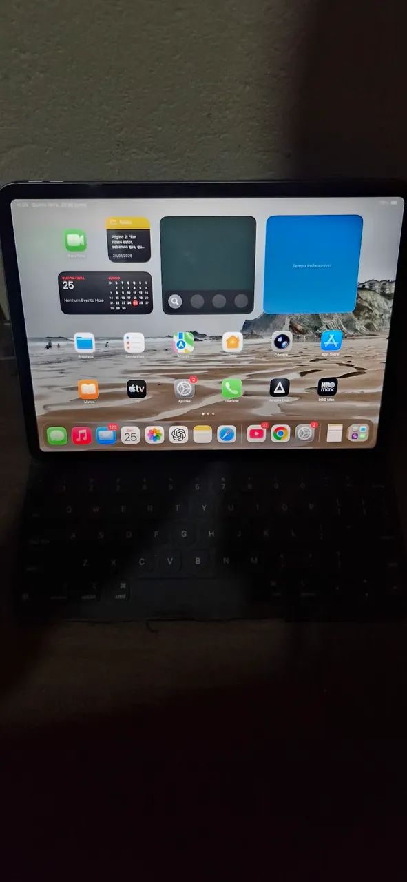 Ipad Pro 2018 (1 Geração) 64GB + Capa Teclado Original Apple