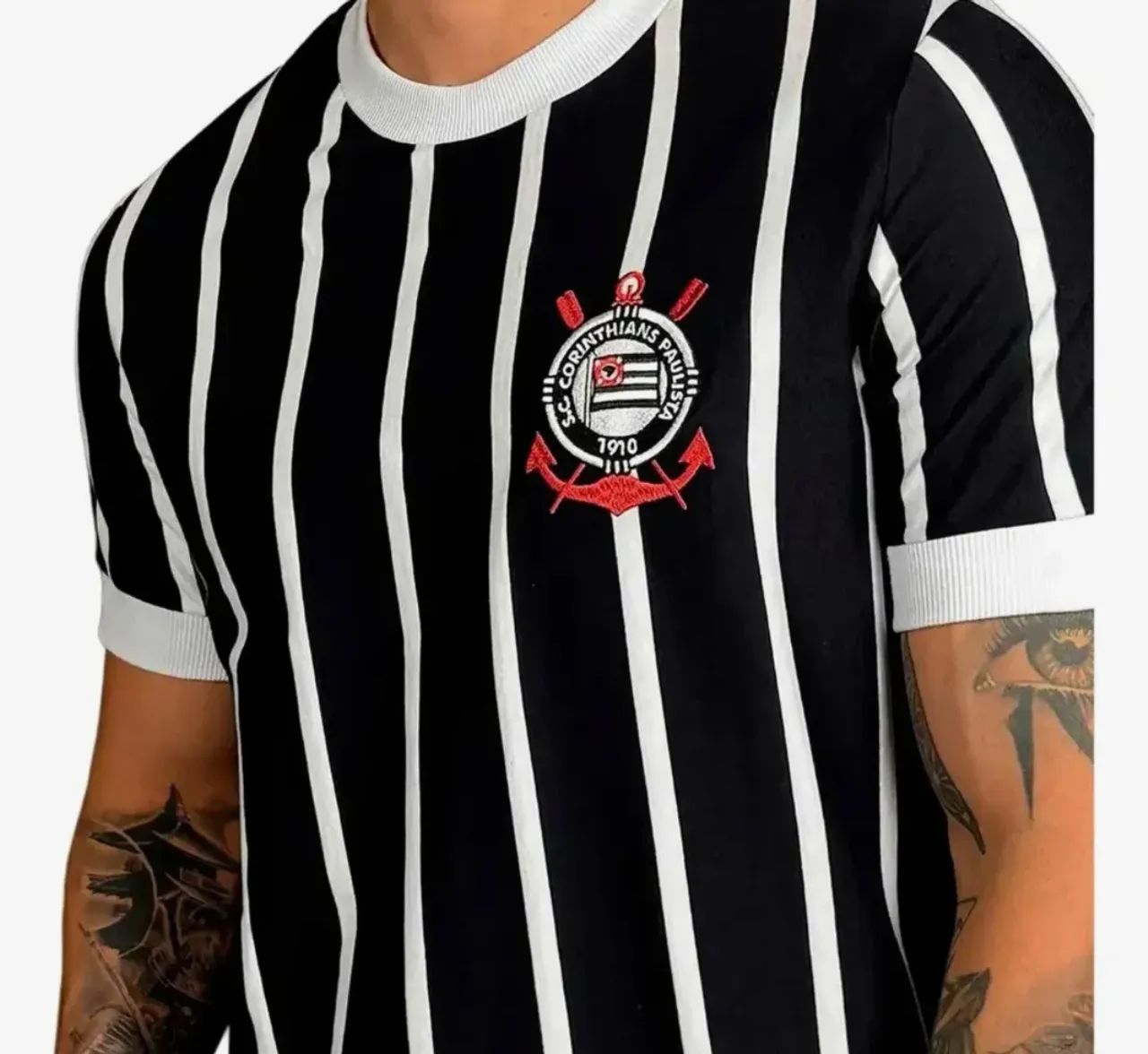 Camisa Retrô Corinthians 1977 - Foto 4