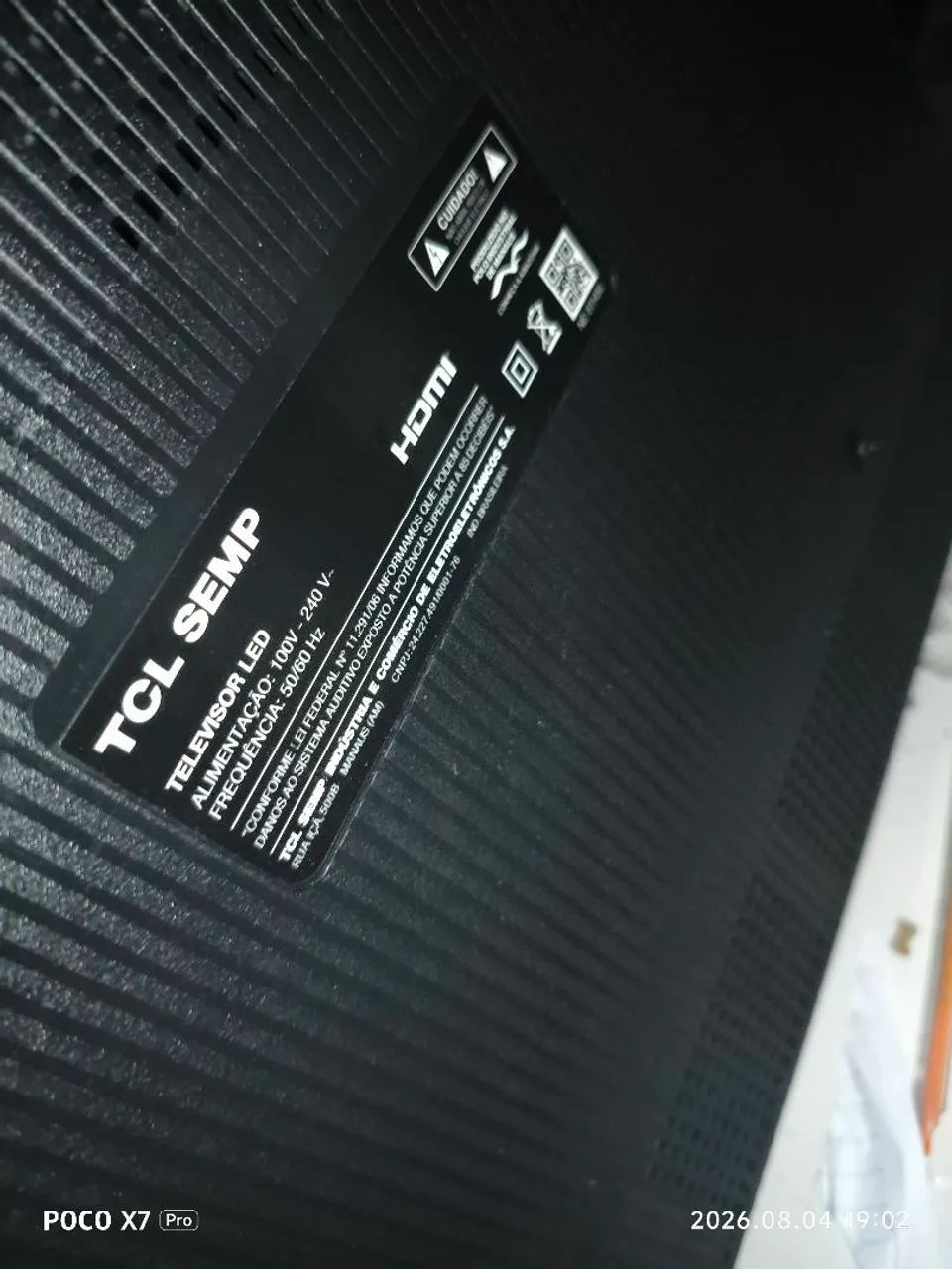 Tv 55pl usada 14 vezes 4k  - Foto 2