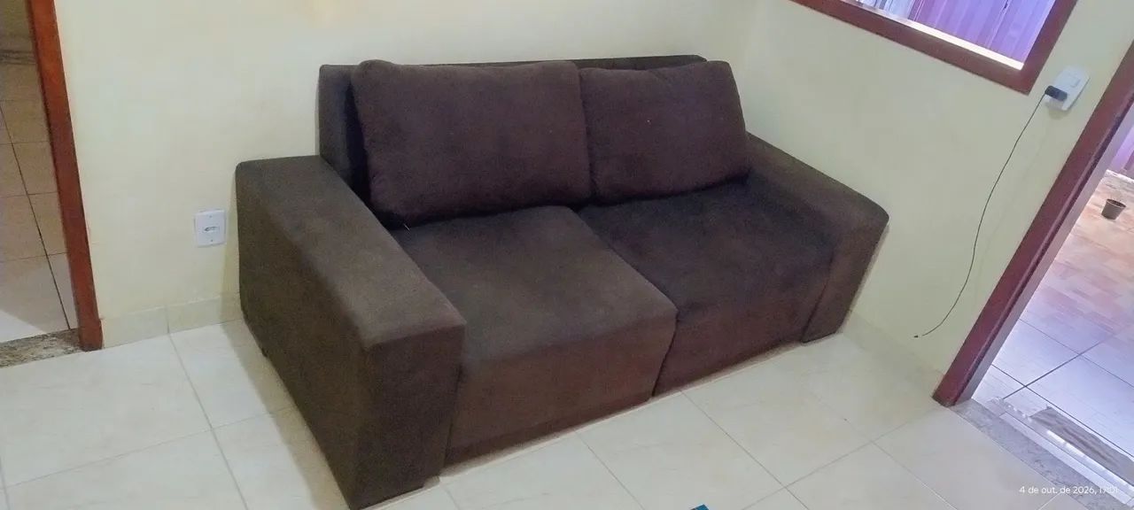 Vendo sofá, usado dois lugares
